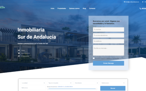 Web para inmobiliaria
